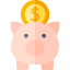 logo de cochon argent